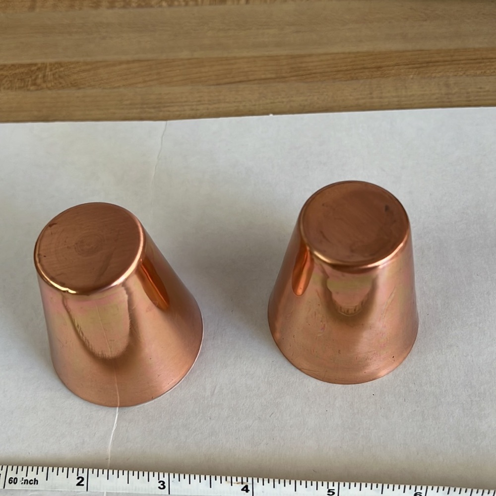 Copper Shot glasses - Picture 4 of 6